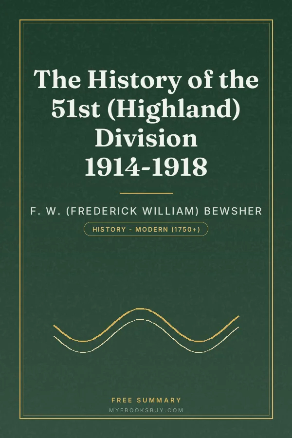 Cover of The History of the 51st (Highland) Division 1914-1918