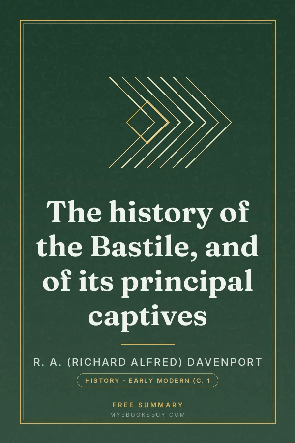 Cover of The history of the Bastile, and of its principal captives