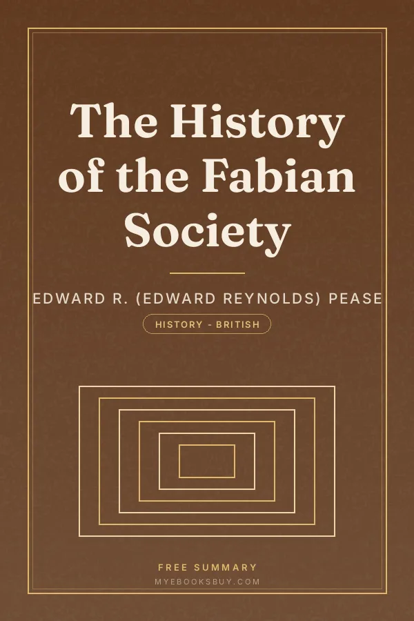 Cover of The History of the Fabian Society