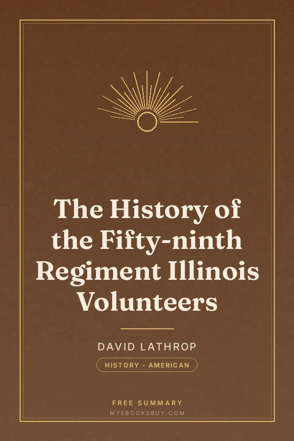Cover of The History of the Fifty-ninth Regiment Illinois Volunteers