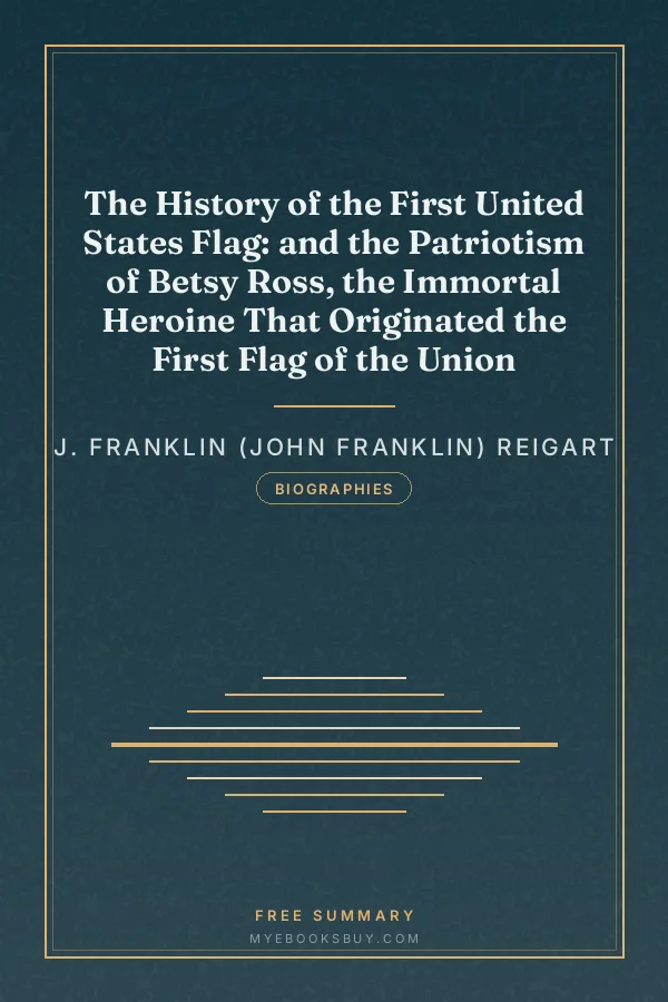 Cover of The History of the First United States Flag: and the Patriotism of Betsy Ross, the Immortal Heroine That Originated the First Flag of the Union