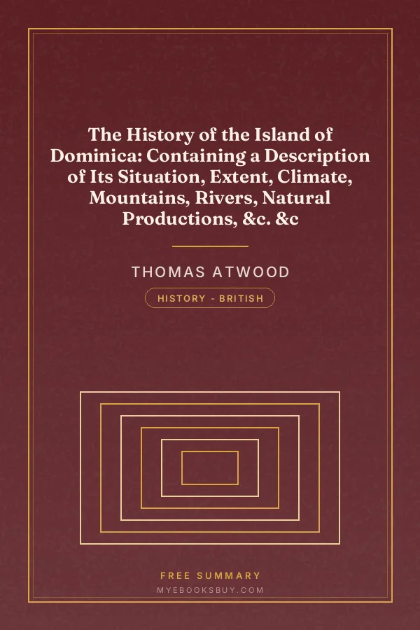 Cover of The History of the Island of Dominica: Containing a Description of Its Situation, Extent, Climate, Mountains, Rivers, Natural Productions, &c. &c
