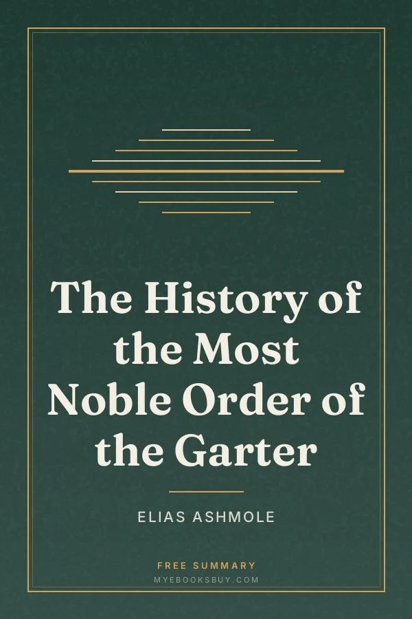 Cover of The History of the Most Noble Order of the Garter