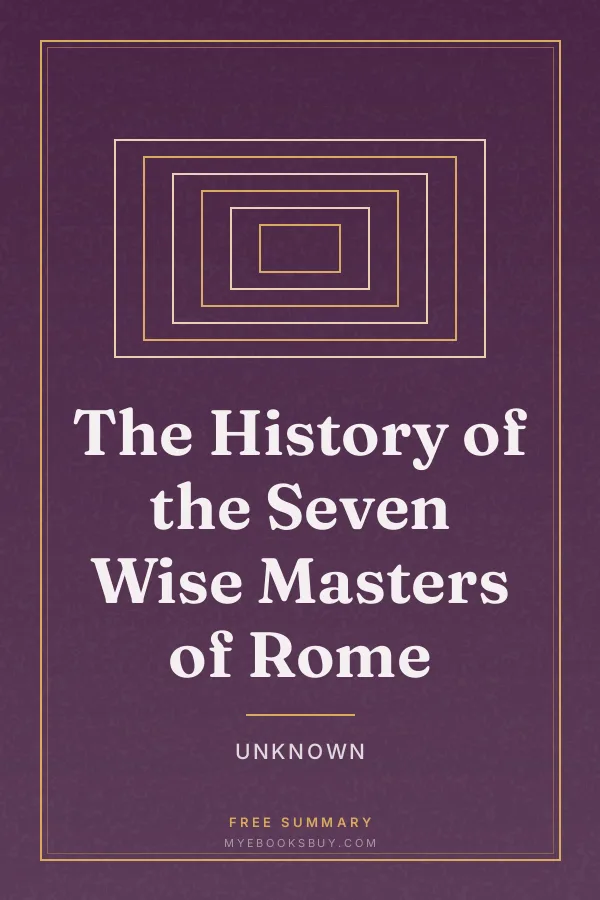 Cover of The History of the Seven Wise Masters of Rome