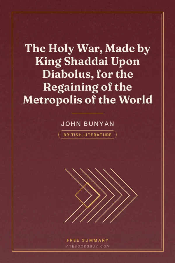 Cover of The Holy War, Made by King Shaddai Upon Diabolus, for the Regaining of the Metropolis of the World