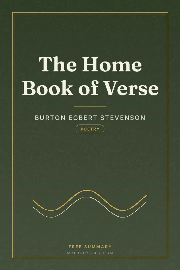Cover of The Home Book of Verse