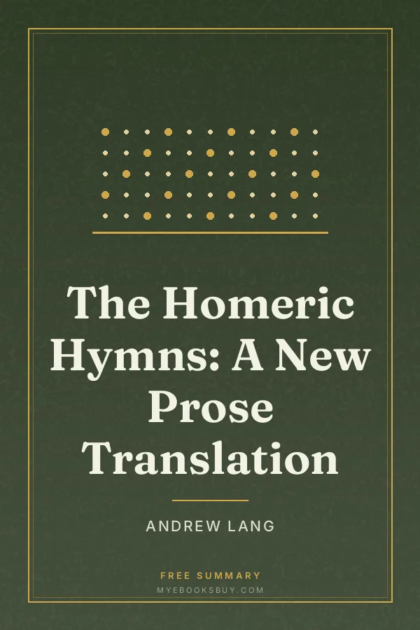 Cover of The Homeric Hymns: A New Prose Translation