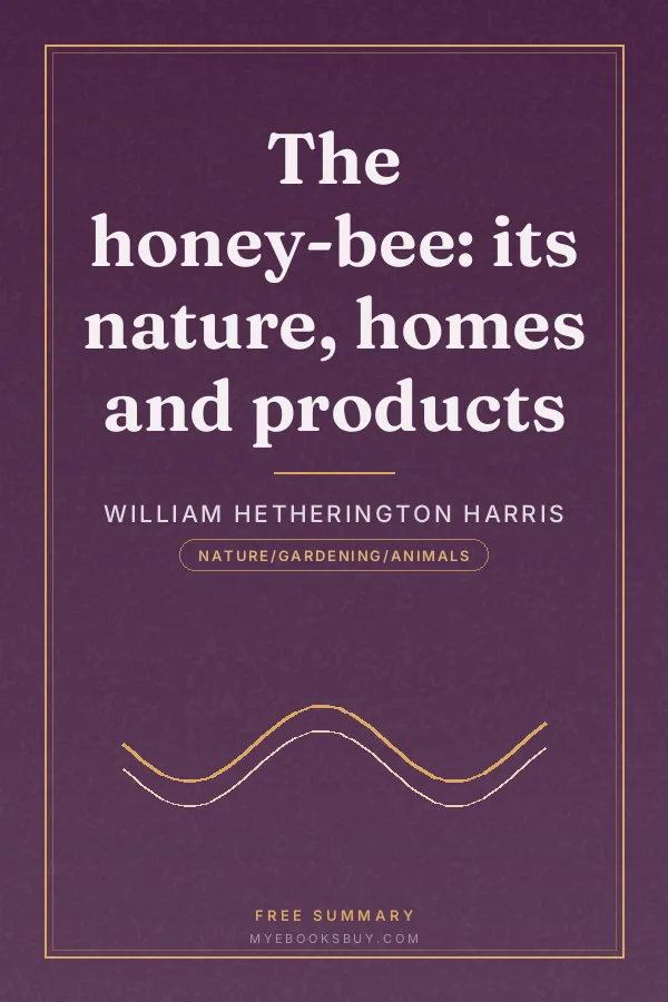Cover of The honey-bee: its nature, homes and products