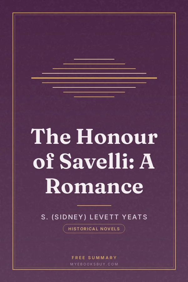 Cover of The Honour of Savelli: A Romance