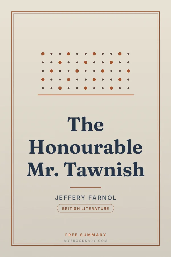 Cover of The Honourable Mr. Tawnish