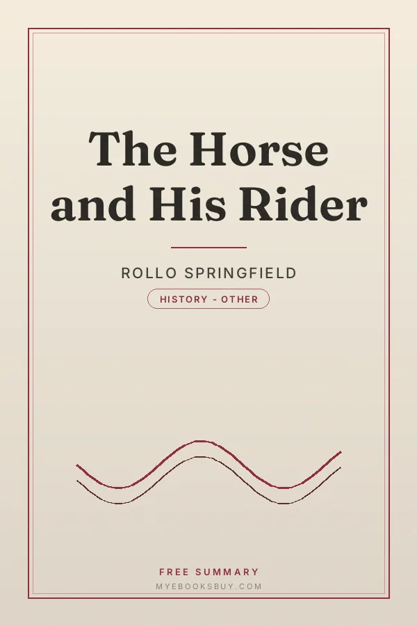 Cover of The Horse and His Rider