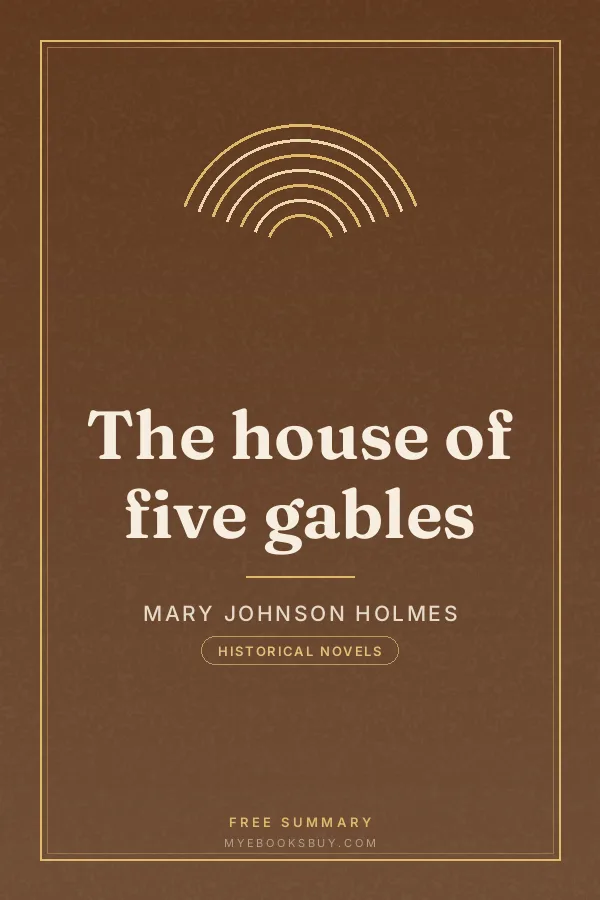 Cover of The house of five gables