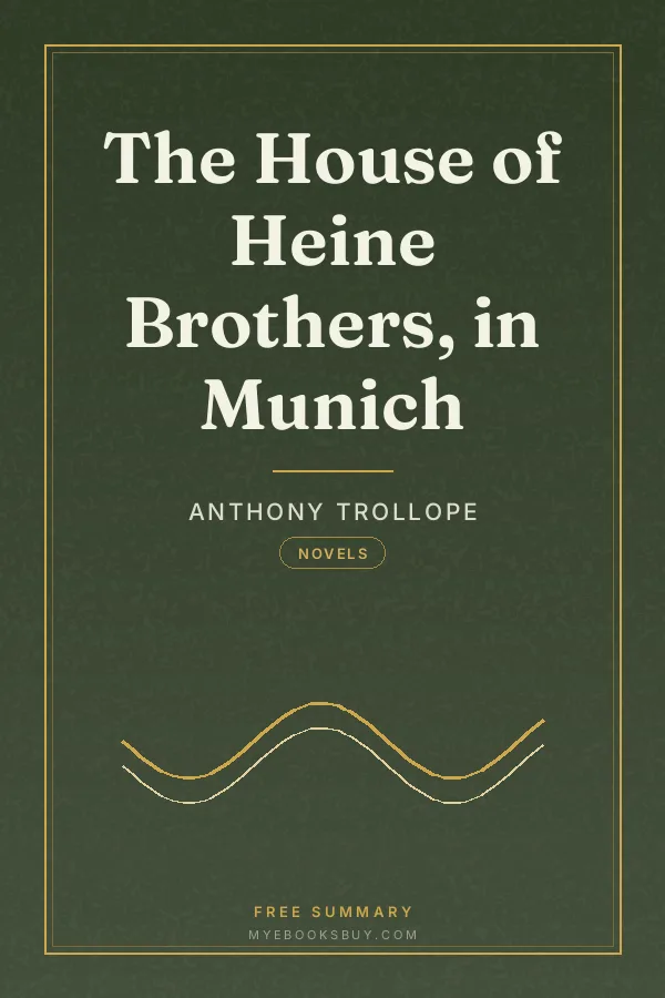 Cover of The House of Heine Brothers, in Munich