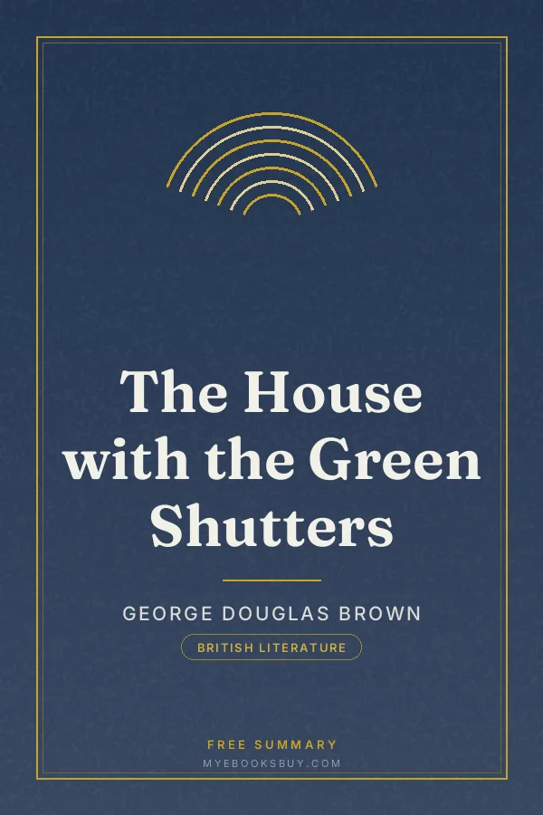 Cover of The House with the Green Shutters