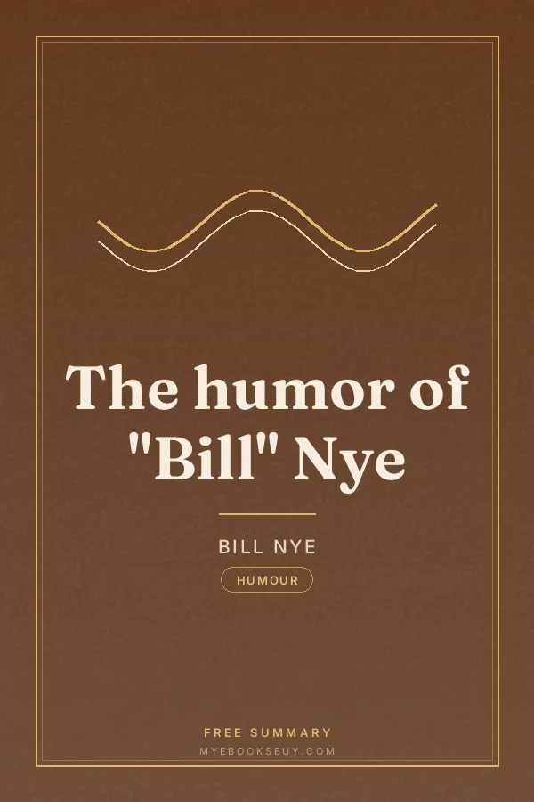 Cover of The humor of "Bill" Nye