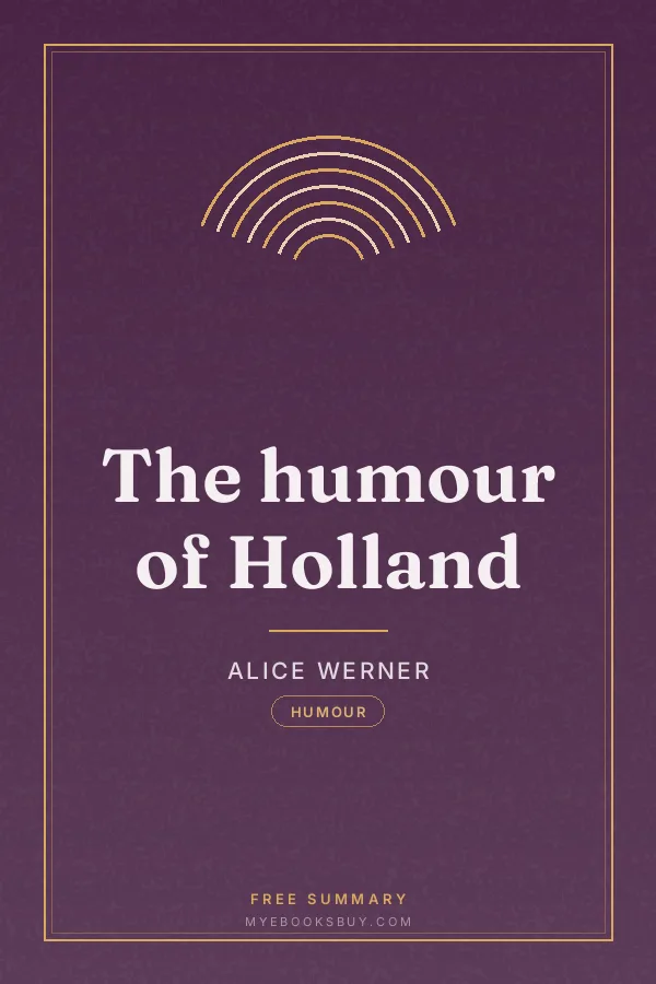 Cover of The humour of Holland