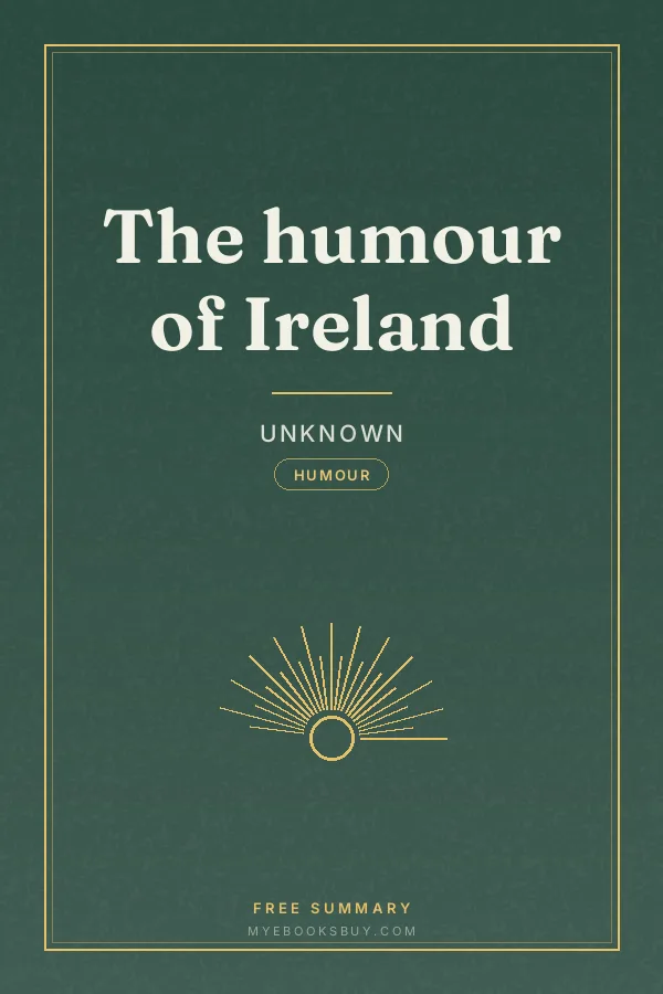 Cover of The humour of Ireland