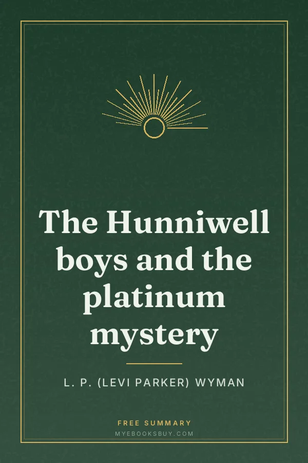 Cover of The Hunniwell boys and the platinum mystery