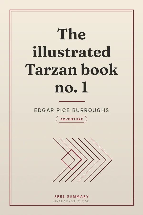 Cover of The illustrated Tarzan book no. 1