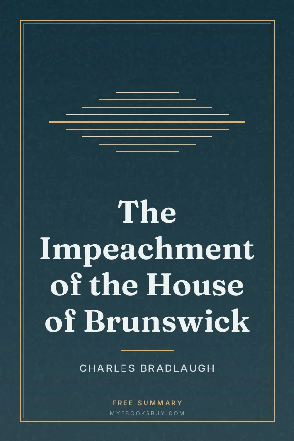 Cover of The Impeachment of the House of Brunswick