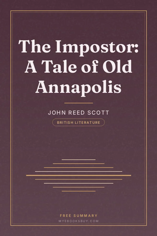 Cover of The Impostor: A Tale of Old Annapolis