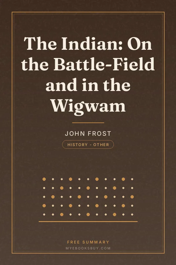Cover of The Indian: On the Battle-Field and in the Wigwam
