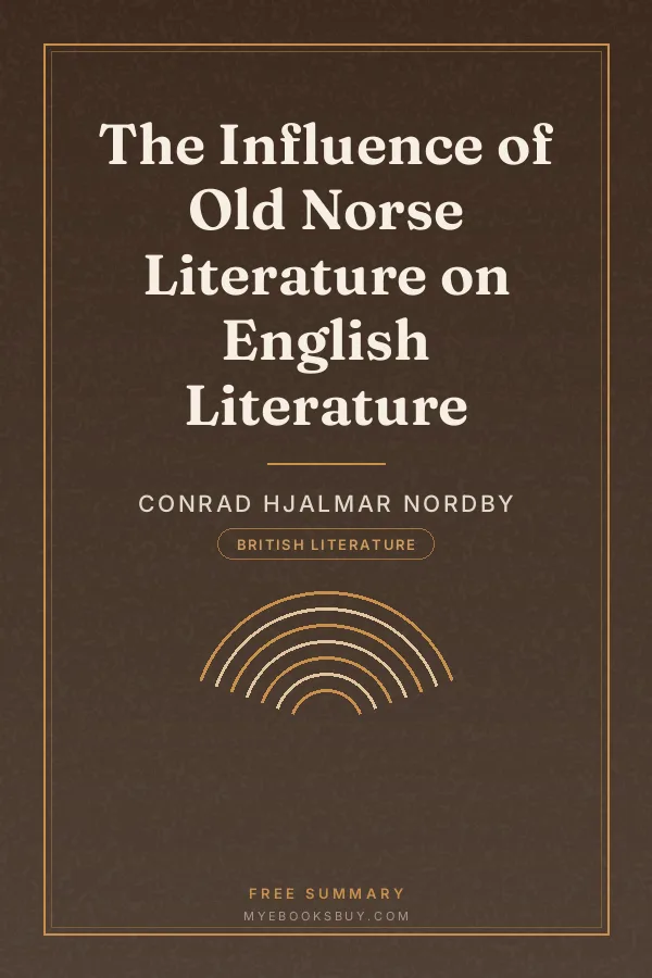 Cover of The Influence of Old Norse Literature on English Literature