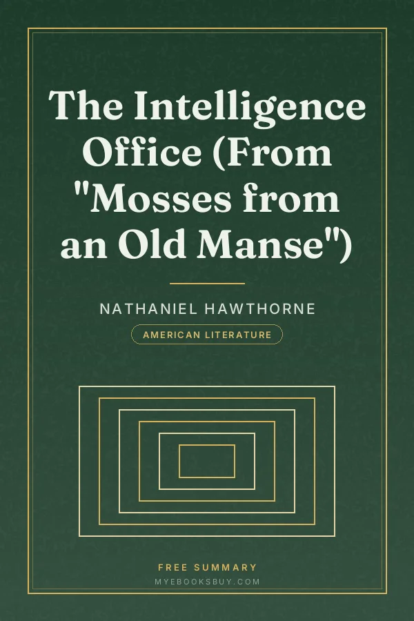 Cover of The Intelligence Office (From "Mosses from an Old Manse")