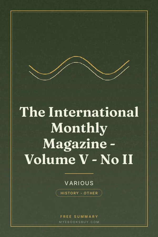 Cover of The International Monthly Magazine - Volume V - No II