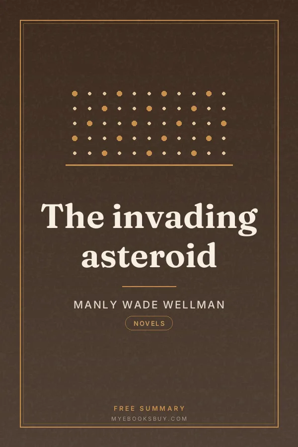 Cover of The invading asteroid