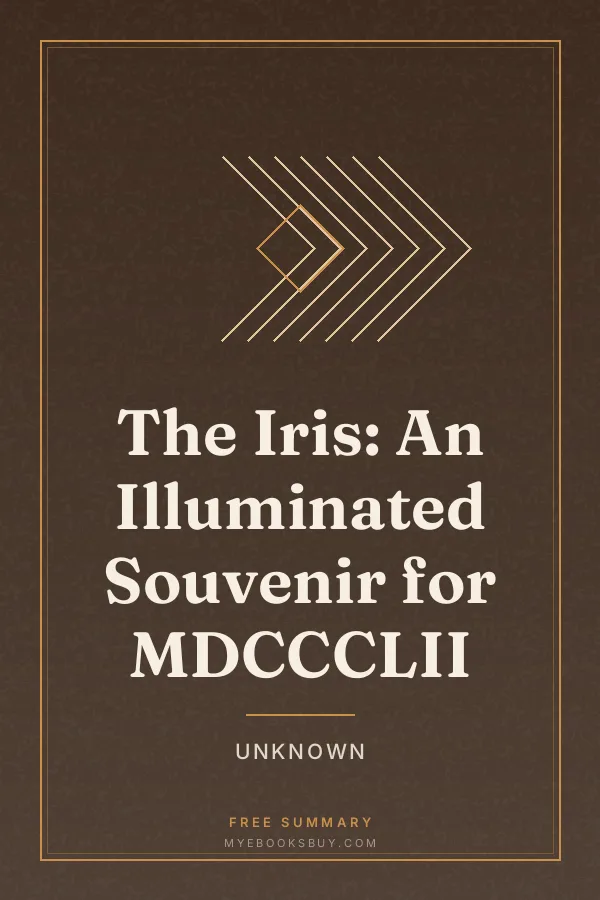 Cover of The Iris: An Illuminated Souvenir for MDCCCLII