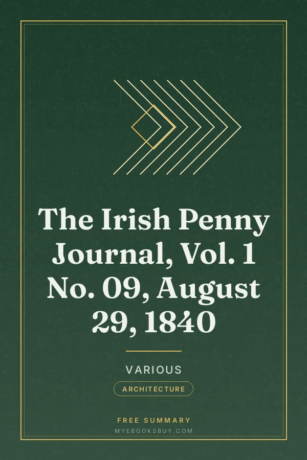 Cover of The Irish Penny Journal, Vol. 1 No. 09, August 29, 1840
