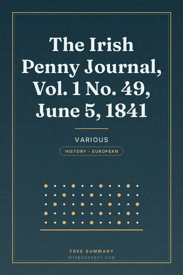 Cover of The Irish Penny Journal, Vol. 1 No. 49, June 5, 1841