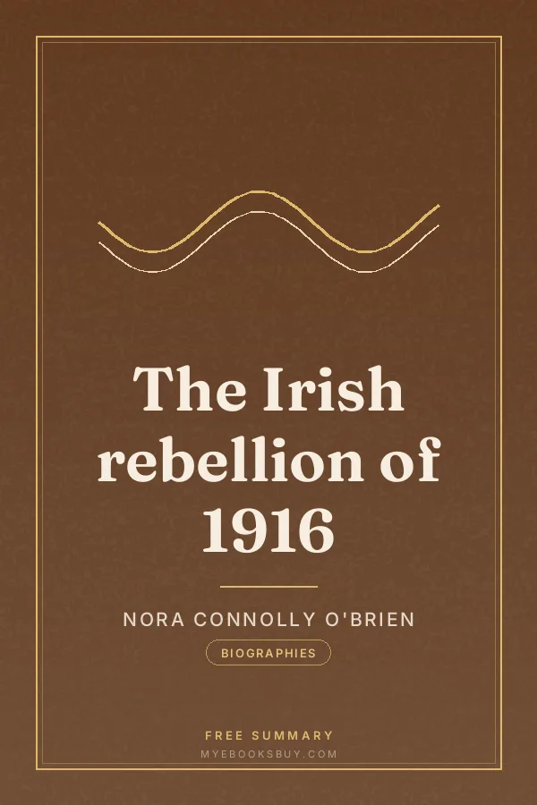 Cover of The Irish rebellion of 1916