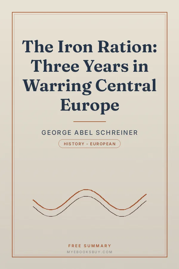 Cover of The Iron Ration: Three Years in Warring Central Europe