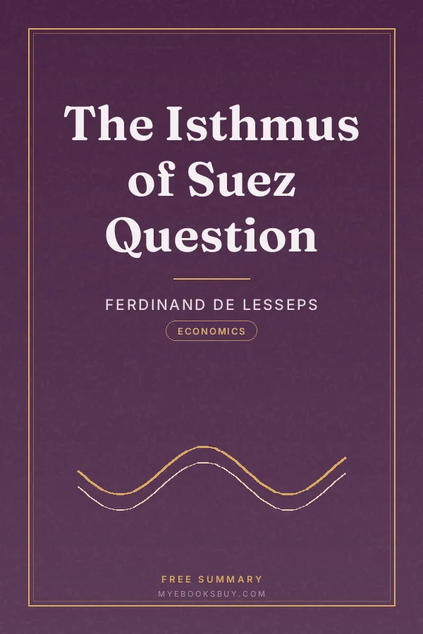 Cover of The Isthmus of Suez Question
