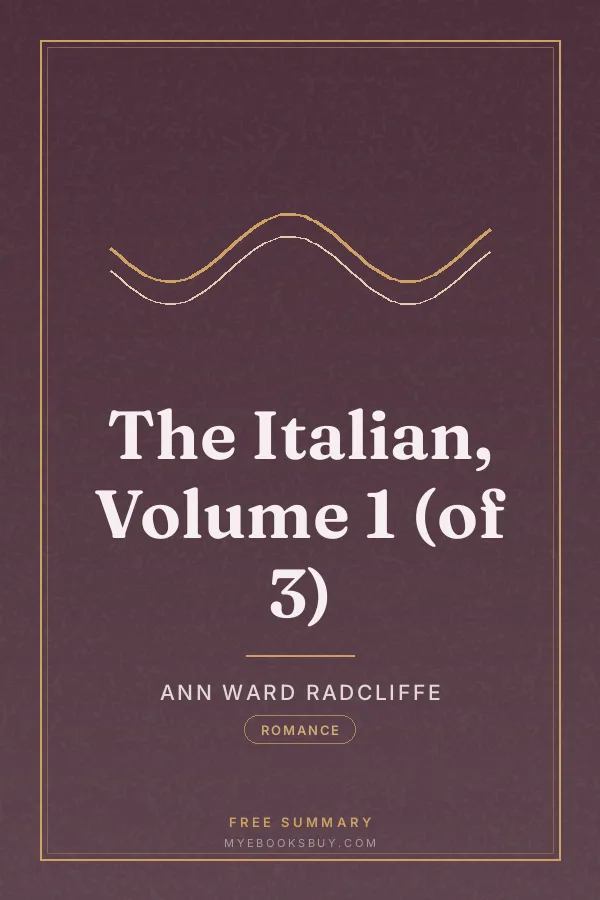 Cover of The Italian, Volume 1 (of 3)