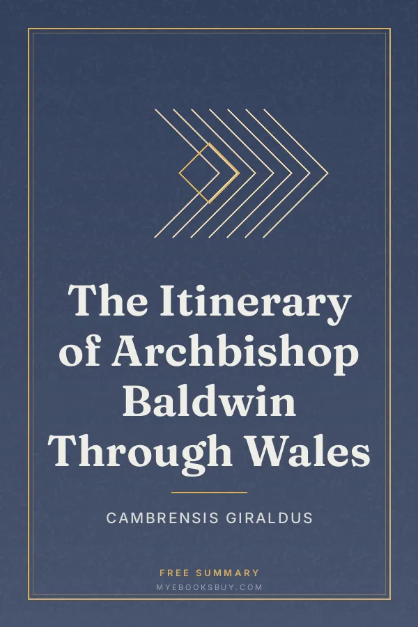 Cover of The Itinerary of Archbishop Baldwin Through Wales