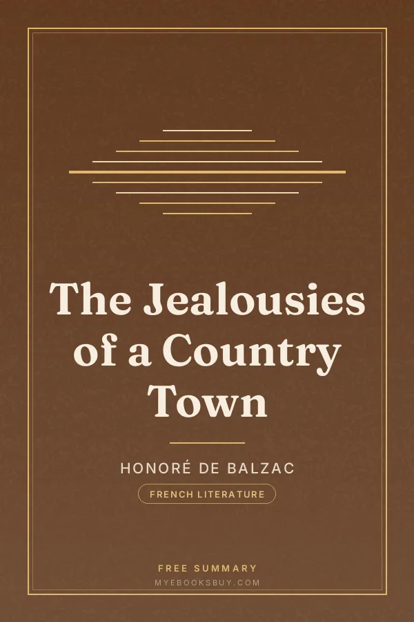 Cover of The Jealousies of a Country Town