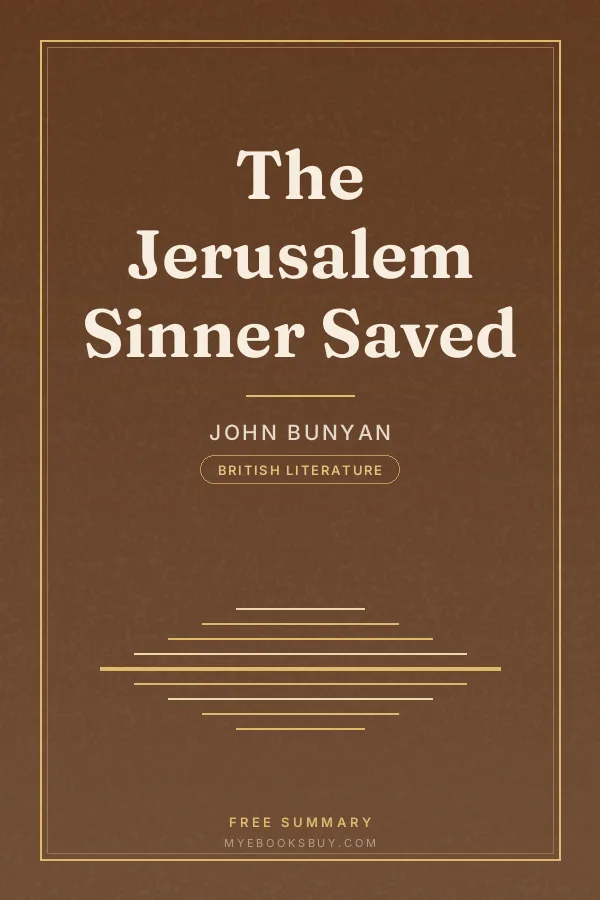 Cover of The Jerusalem Sinner Saved