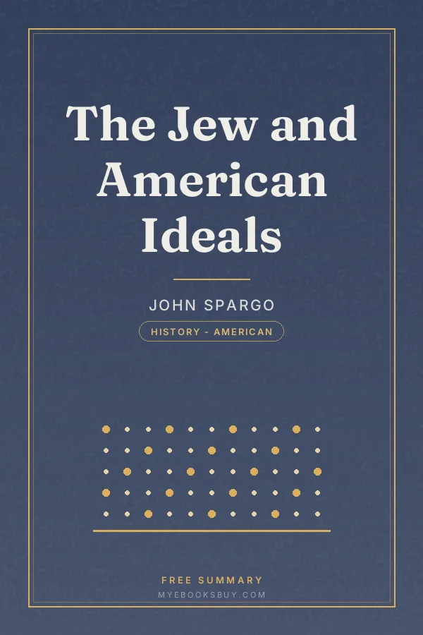 Cover of The Jew and American Ideals
