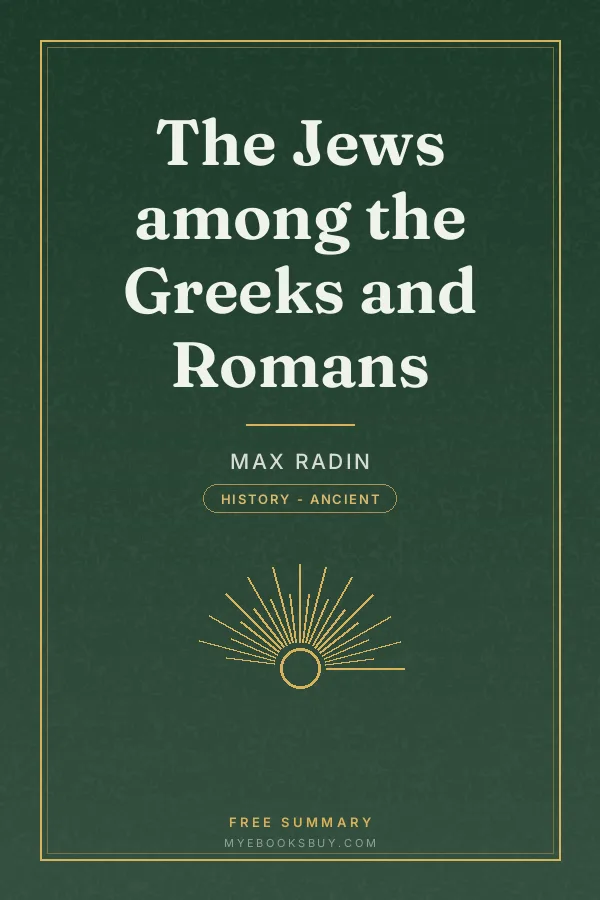 Cover of The Jews among the Greeks and Romans