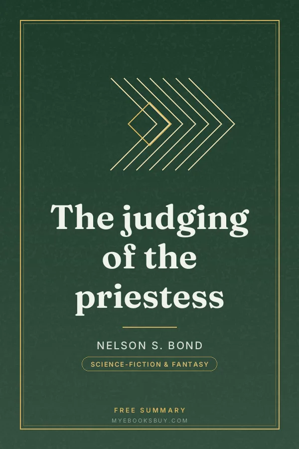 Cover of The judging of the priestess