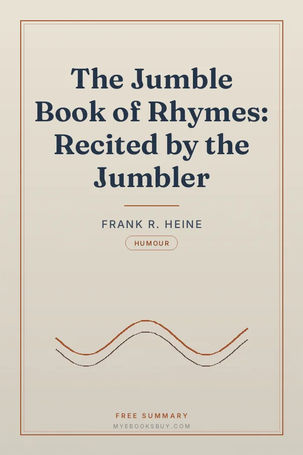 Cover of The Jumble Book of Rhymes: Recited by the Jumbler