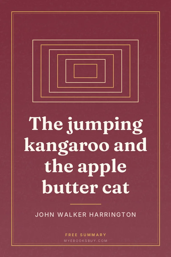 Cover of The jumping kangaroo and the apple butter cat