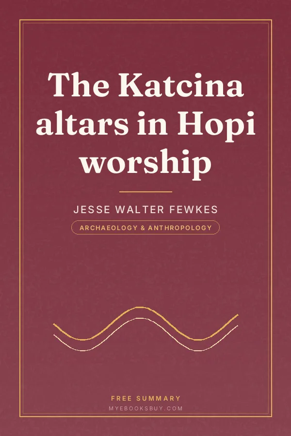 Cover of The Katcina altars in Hopi worship