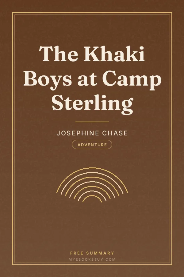 Cover of The Khaki Boys at Camp Sterling