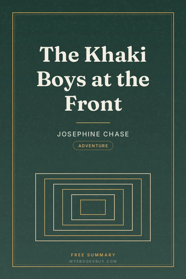 Cover of The Khaki Boys at the Front