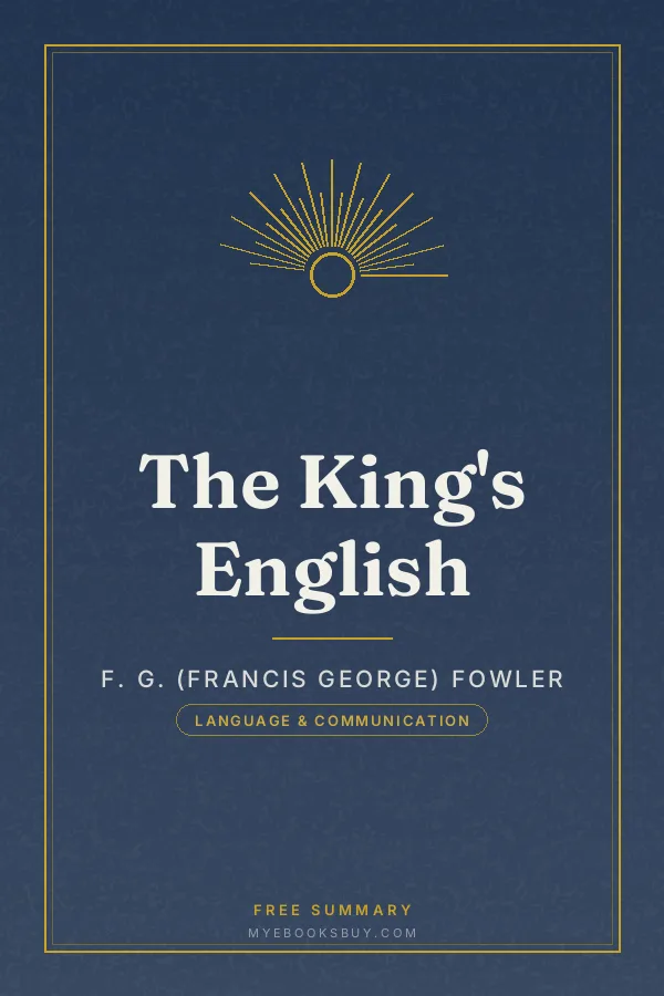 Cover of The King's English