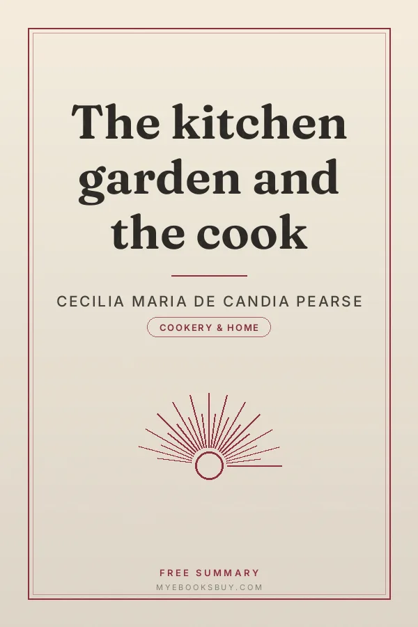 Cover of The kitchen garden and the cook